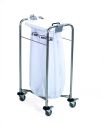 Laundry Cart Bag Frame - Grey Clip-on