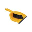 Janitorial Dust Pan And Brush Yellow Janitorial Dust Pan And Brush Yellow