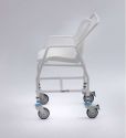 Adj Height mobile shower chair Adj Height mobile shower chair