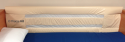 3 Bar Velcro Fastening Casa Cot Bumpers: Cream