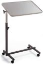 Plastic Top Overbed Table With Castors Plastic Top Overbed Table With Castors