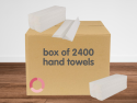 White 2 Ply C Fold Handtowel 230mm X 310mm (2295 Sheets) White 2 Ply C Fold Handtowel 230mm X 310mm (2295 Sheets)