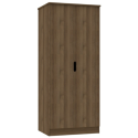 Europa Couture 2 Door Wardrobe in Walnut