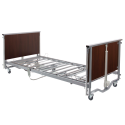 Elite Profiling Bed Low Without Side Rails, Walnut