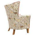 Claremont Wildflower Lounge Chair Side View