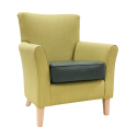 Claremont Olive Mid Back Lounge Chair Claremont Olive Mid Back Lounge Chair