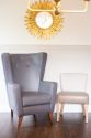 Artbourne Diamond Slate High Back Chair