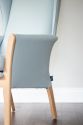 Madrid Ice Blue High Back Chair