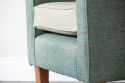 Hilton Teal Design High Back Chair