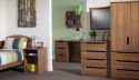 Samson 2 Door 3 Drawer Wardrobe In Lissa Oak