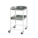 Dressing Trolley - 2 Stainless Steel Trays Dressing Trolley - 2 Stainless Steel Trays