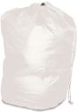 Polyester Laundry Bag White