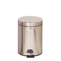 20Ltr Silver Metal Bathroom Pedal Bin