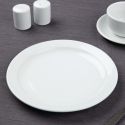 Olympia Athena - Narrow Rimmed Plates 226mm (Pack Of 12)