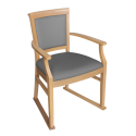 Taranto Dining Chair In Grey