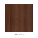 Banbury 3 Drawer Bedside In Opera Walnut