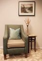 Hilton Teal Design High Back Chair