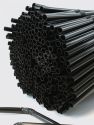 Black Jumbo Flexi Straws box 250