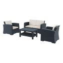 Hampshire Lounge Set Dark Grey
