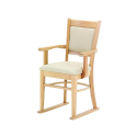 Riviera Dining Armchair In Cream