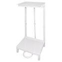 Free Standing Pedal Sack Holder - White
