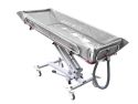 Crystal Manual Adj Height Shower Trolley with Fixed Platform, Length 192cm