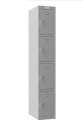 Four Door 300mm Deep Lockers Grey