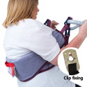 Stander Sling: Clip Fixing Stander Sling: Clip Fixing