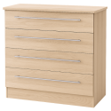 Europa Urban: 4 Drawer Chest-Bardolino
