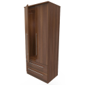 Europa Urban: Gents Wardrobe-Noche Walnut