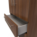 Europa Urban: Gents Wardrobe-Noche Walnut Europa Urban: Gents Wardrobe-Noche Walnut