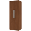 Europa Urban 2 Door Wardrobe: Noche Walnut Europa Urban 2 Door Wardrobe: Noche Walnut