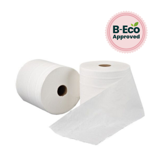 Leonardo Roll Hand Towel 2Ply White Laminated