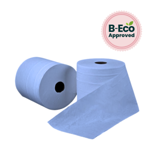 Leonardo Roll Hand Towel 2Ply Blue