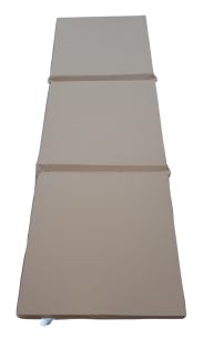 Foldable Heavy Duty Crash Mat: Beige