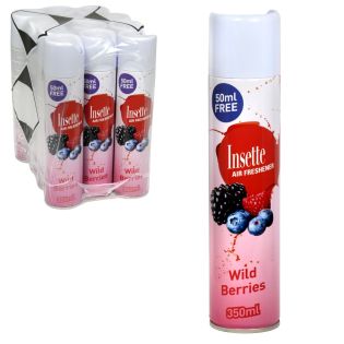 Wild Berries Air Freshener Aerosol 12X300ml