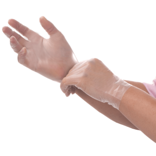 Poly Synthetic Gloves Large