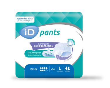 iD Pants Large Plus (Blue)