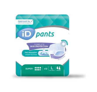 iD Absorbent Pants Super - Large (Green)