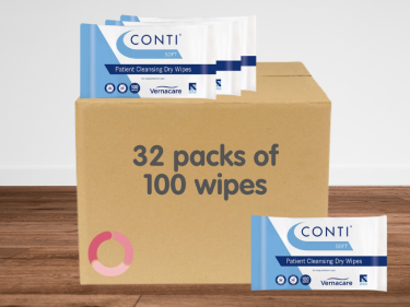Conti Soft Dry Wipes With Viscose 30Cm X 35Cm (32 Packs In A Case)