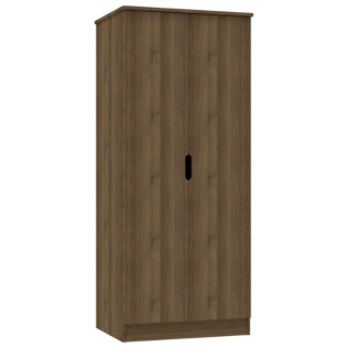 Europa Couture 2 Door Wardrobe in Walnut