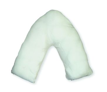 MRSA Resistant Wipe Clean, Waterproof V-Shaped Pillow