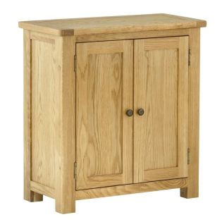 Portland 2 Door Cabinet Oak