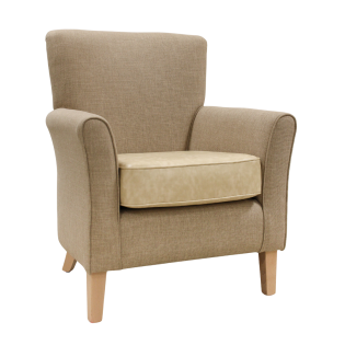 Claremont Antique Mid Back Lounge Chair