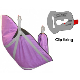 Single User Disposable Sling Clip Fixing Medium