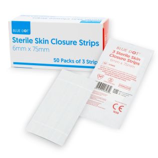 Steri Strips 6Mm X 75Mm (50 packs of 3 Strips)