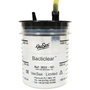 VacSax Bacticlear Antimicrobial Liner 1ltr