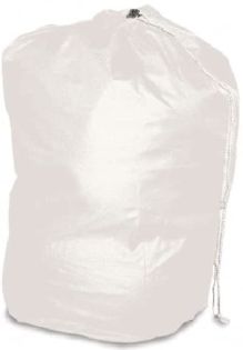 Polyester Laundry Bag White