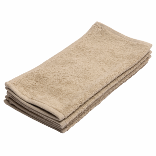 Luxury Knitted Bath Sheet - Walnut