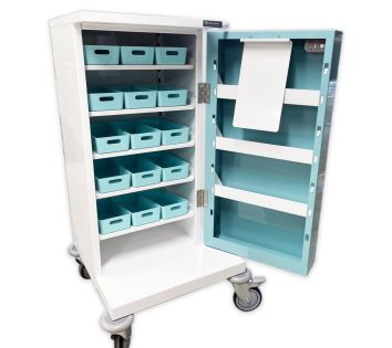 Drug Trolley With 15 Patient Trays